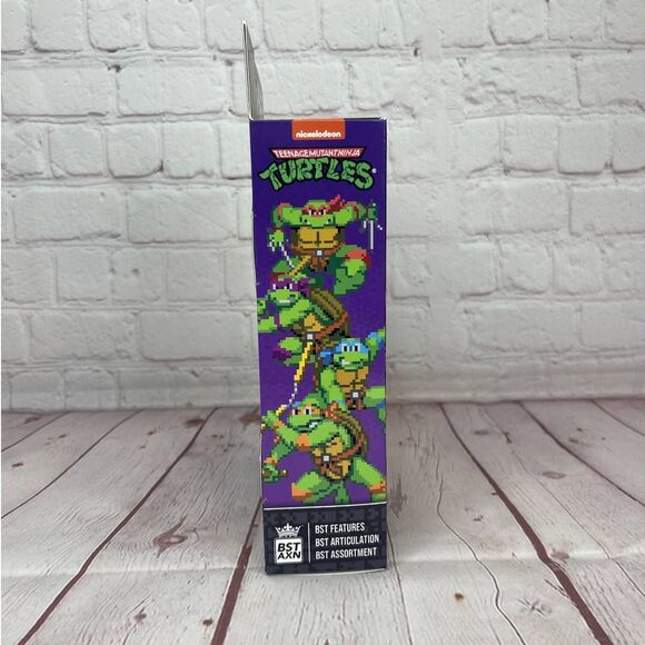 Teenage Mutant Ninja Turtles Donnie Donatello Action Figure Arcade Game BST AXN - Picture 4 of 7